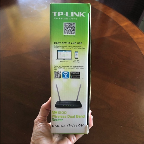 TP-LINK Archer C50 AC1200 Wireless Dual Band Router - Picture 10 of 10